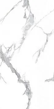 Керамогранит Statuario Crown белый сатинированный