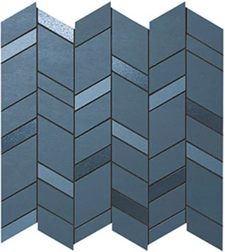 Мозаика MEK Blue Mosaico Chevron Wall (9MCU) (изображение)