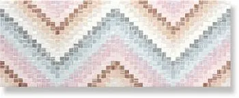 Плитка Lollipop zigzag pink