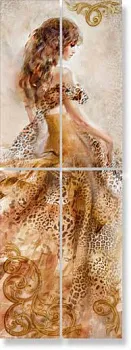 Декор Dec. SET JE T`AIME 4 pz/ 4шт/комп.