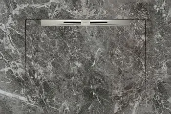 Керамический душевой поддон FIORI DI PESCA GREY - SLOPE NOVA LINE 120