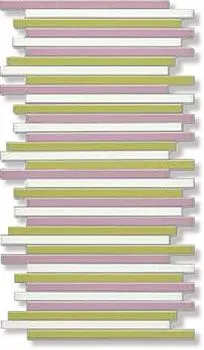 Декор CM1/003 PARALLELE (pistache,glycine,perle)