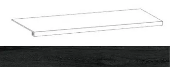 Фронтальная ступень S.WOOD GRADONE 120 WOOD BLA