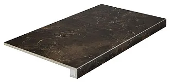 Фронтальная ступень с капиносом Copper Slab black