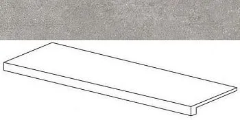 Фронтальная ступень Newcon серый 7РЕК