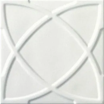 Настенная плитка Vintage Circle White (CI1)