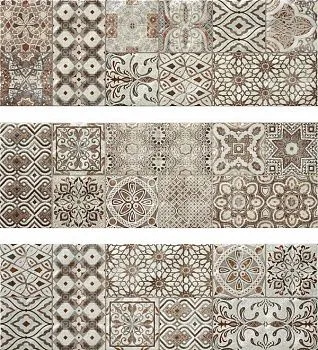 Настенная плитка STUCCO-15 DEC-1 GREY