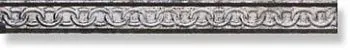 Бордюр 00265 AUREA LIST. PLATINO