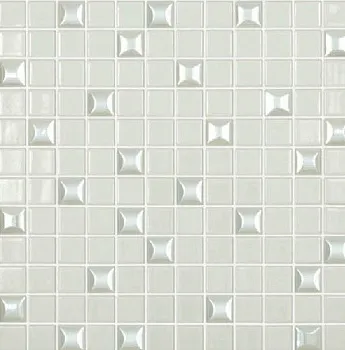 (Vidrepur) Мозаика Edna Mix №100 (на сетке) белый 31.7x31.7