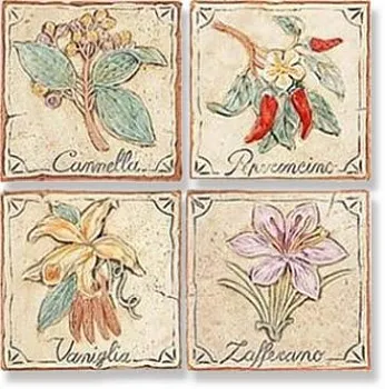 Декор настенный Decoro Spezie (комп/4шт)