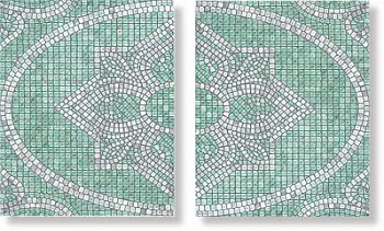 Декор В1419/2000 Савойя зеленый