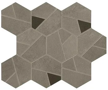 Мозаика Boost Pro Taupe Mosaico Hex Coffee (A0QP)