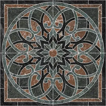 Декор Риальто наборный лаппатированный ID110