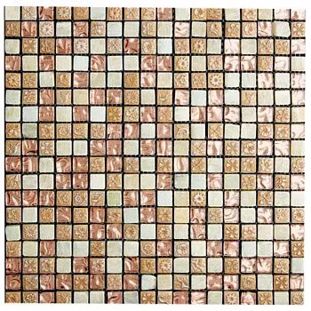 Мозаика Glass&Stone PST-106 (MJ-106) микс