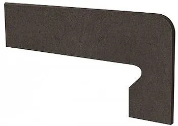 Плинтус правый Zanq.MEDITERRANEO GRAFITO derecha