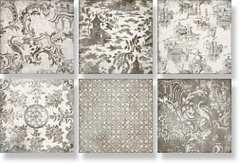 Декор Ornamenta Grigio Mix9 Без подбора