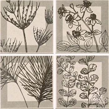 Декор Flacus Brown A/LG22 (комп/4шт)