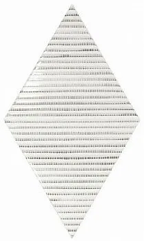 Настенная плитка RHOMBUS WALL BAMBU B&W (22755)