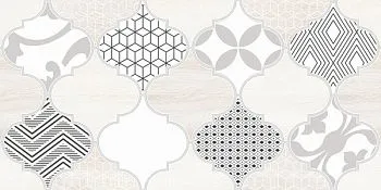 Декор Мореска 1 бежевый 1641-8625