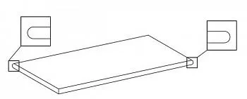 Угловая ступень SALAR MAJ.GR.A.C.SX GRAD.ANGOL SX BO.COSTA RET. с резьбой 120918