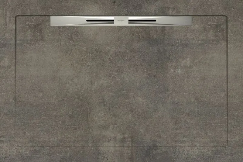 Керамический душевой поддон BETON ANTHRACITE - SLOPE NOVA LINE 120 (изображение)
