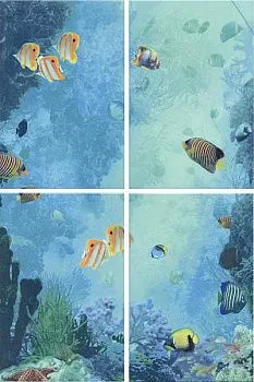 Настенное панно  HGD\A45\4x\880 Маронти (4 части)