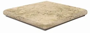 Ступень угловая Travertino Angulo Peldano R-12 Daino