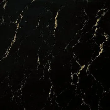 Керамогранит К 202 60 КР Черный с желтыми разводами "под мрамор" полир.