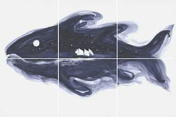 Панно IL PESCE CELESTE