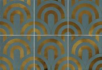 Настенная плитка Takada Turquesa Oro