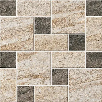 Мозаика QUARZITE MOSAICO QZ 00/QZ 03 неполированный