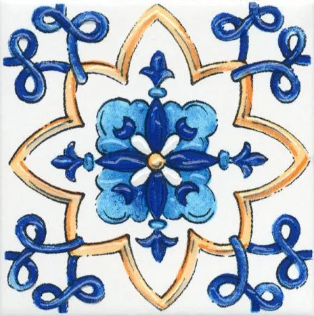 Настенный декор STG\A452\5232 Капри майолика (изображение)