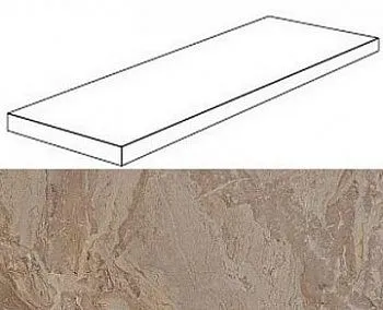 Угловая ступень 620070000929 Privielge Grigio Scalino Angolare Sx левая