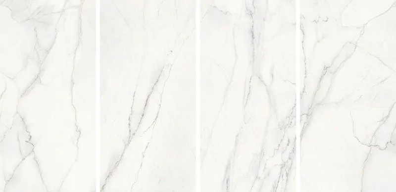 Керамогранит Ultra Marmi Calacatta Lincoln Luc Shiny (6mm) (Mix4 без подбора) (изображение)