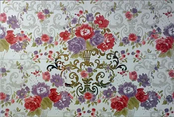 Панно FIORITURA ORO SU BIANCO (PR DO BI FIORI)