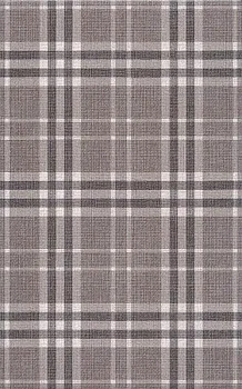 Настенная плитка Трокадеро 6349 клетка коричневый