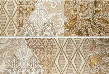 Декор Ros. Composicion living II beige 25x75 25х75