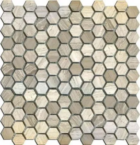 Мозаика MN160HMA 25х25 hexagon (изображение)