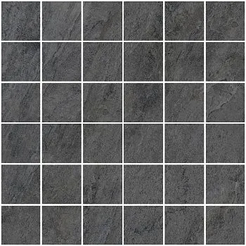 Мозаика QUARSTONE Антрацит R10B 7Рек K9519248R001VTE0 (5х5)