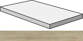 Угловая ступень S.WOOD GRAD.ANG.120/DX W.SA правая