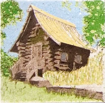 Декор AR15/1221 Домики