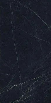 Керамогранит Ultra Marmi Nero Marquina levigato silk 6mm