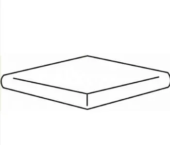 Угловая ступень Ferro di Boston Rosso