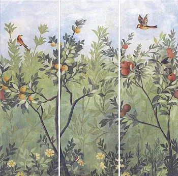 Настенное панно STG\A418\3х\12000 Помпеи (3 части)