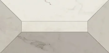 Бордюр MMR6 Allmarble Altissimo Listone 3D Lux