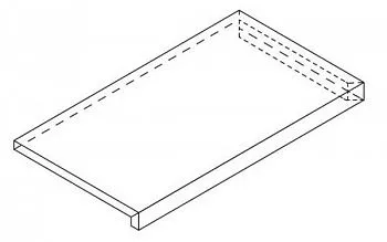 Угловая ступень Climb Rock X2 Scalino Angolare DX Nat. прав (620070000845)
