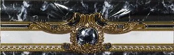 Бордюр SIRACUSA Sofia Decor Negro Cenefa