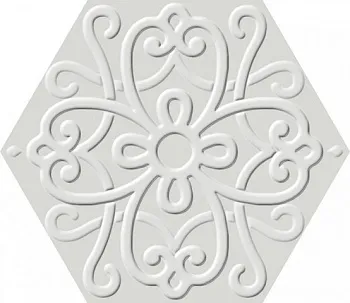 Керамогранит FLORA Hexa White