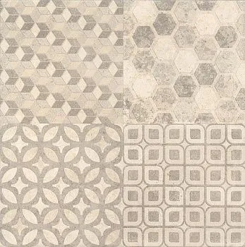 Напольная плитка 4228 Саттон орнамент бежевый (8,3мм)