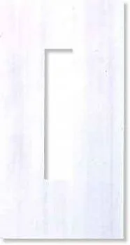 Декор Ventana Bamboo Gris (5x23,5)